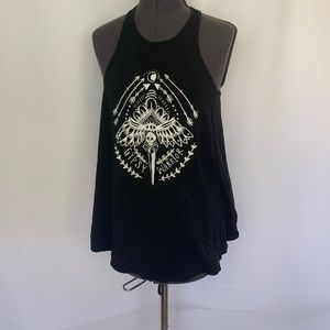 Gypsy warrior black tank top